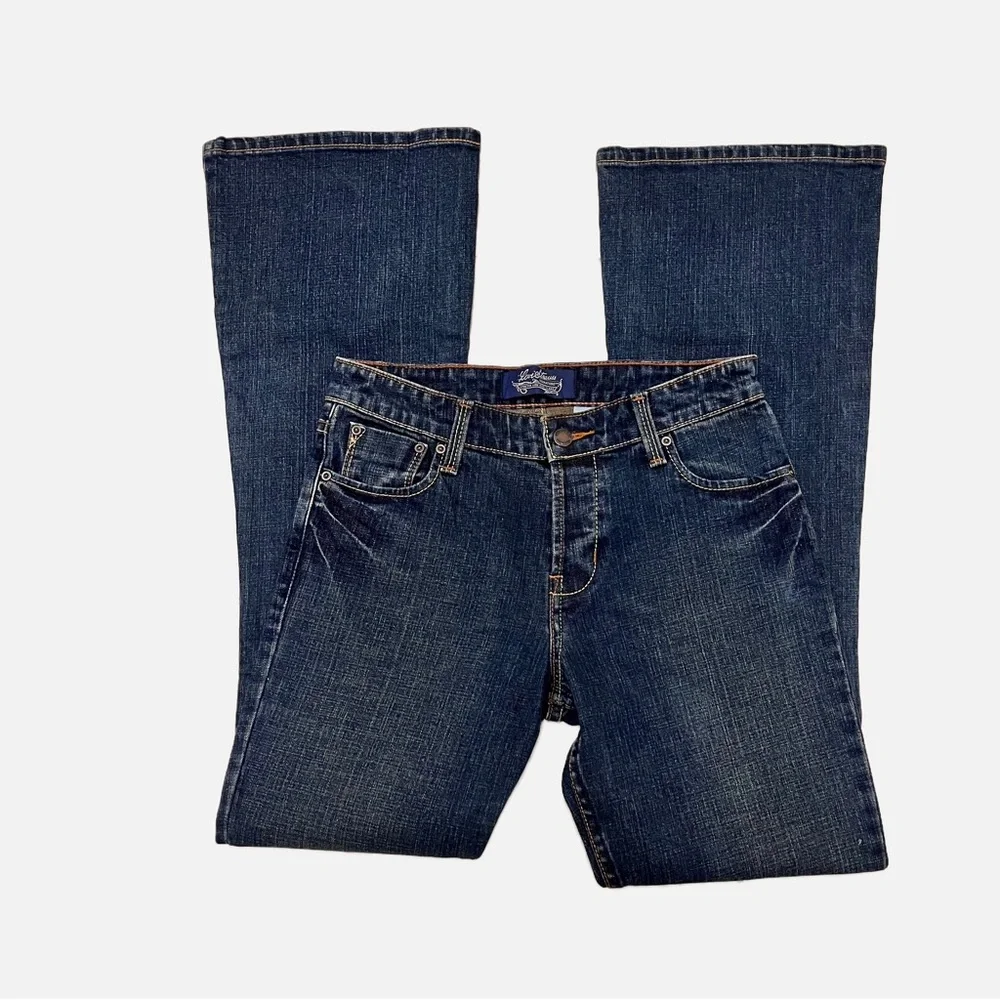 Levi’s Signature Stretch Low Rise Flare Jeans Juniors Size 3 EUC - Picture 2 of 5